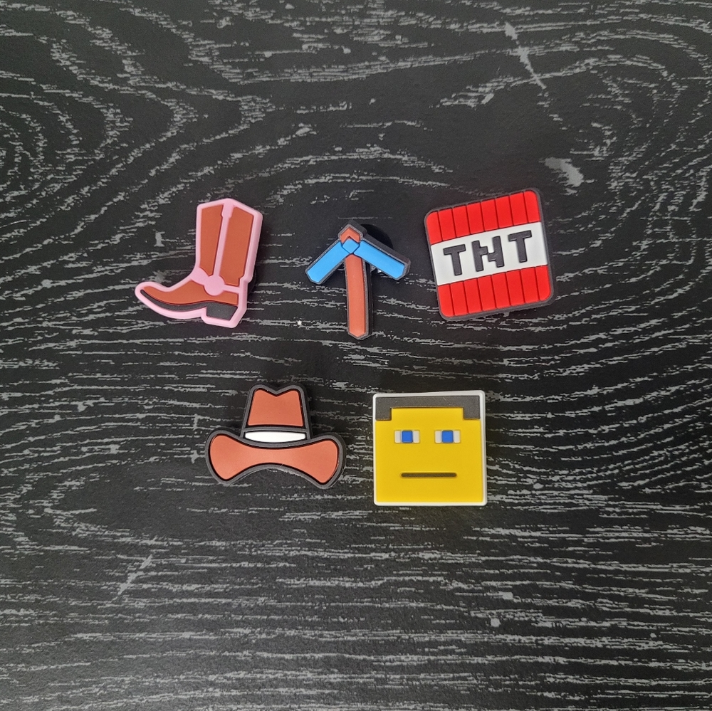 Minecraft Jibbitz Charms For Crocs